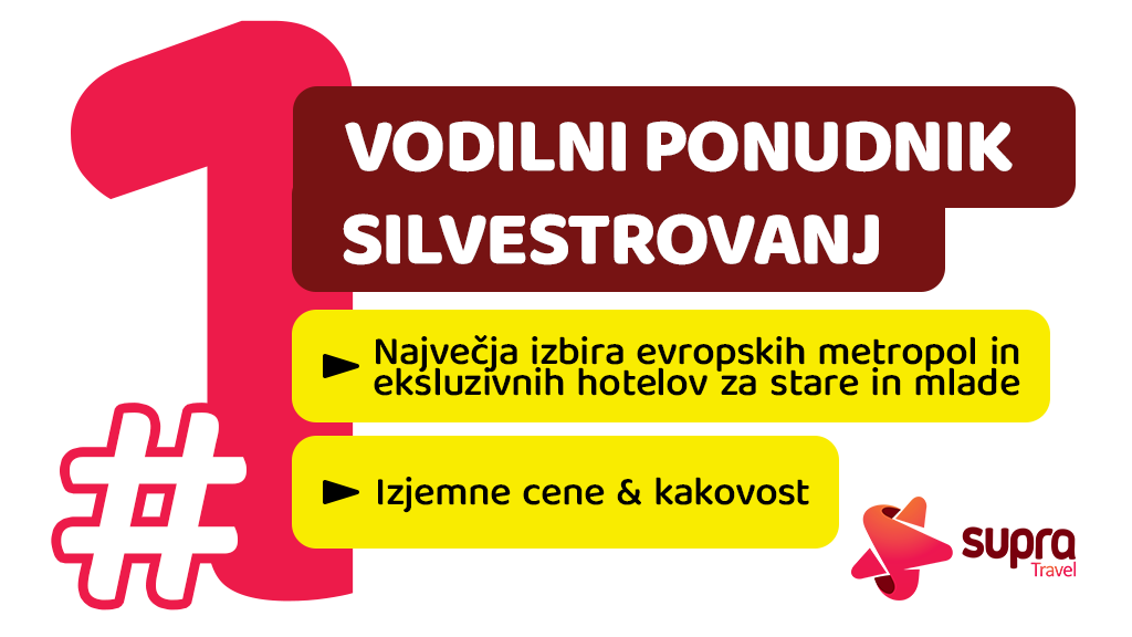 Vodilni ponudnik Novo Leto - Supra Travel